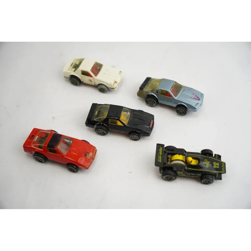 Vintage Diecast Toy Car Lot 5pc Corvette Camaro Knight 2000 Trans Am Fair